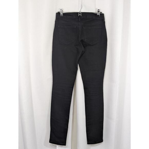 OLD NAVY! BLACK STRETCH "DIVA" LUXE SKINNY JEANS, PANTS, SLACKS! SHARP! SZ 2 - Picture 7 of 10